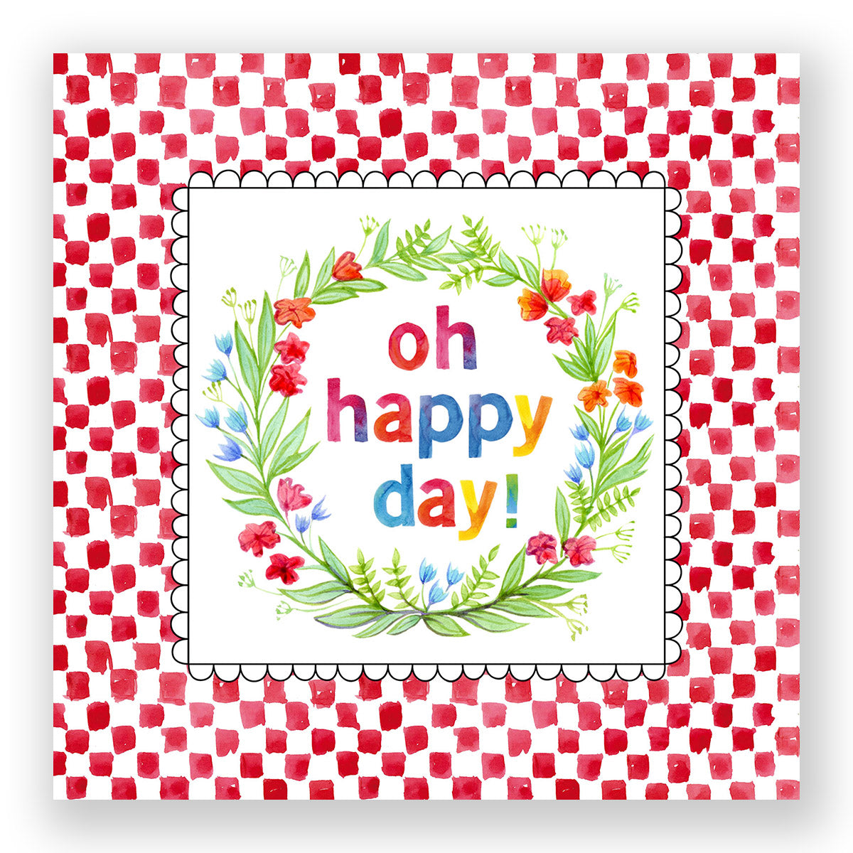 Oh Happy Day - Frameable Print