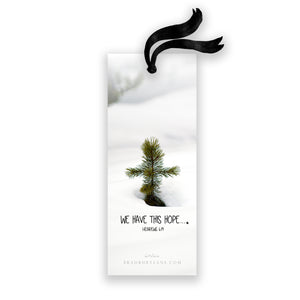 Pine Cross (Hebrews 6:19) - Bookmark