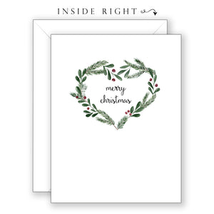 Pine Cross - Christmas Card