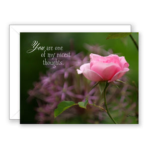 Pink Elegance - Friendship Card