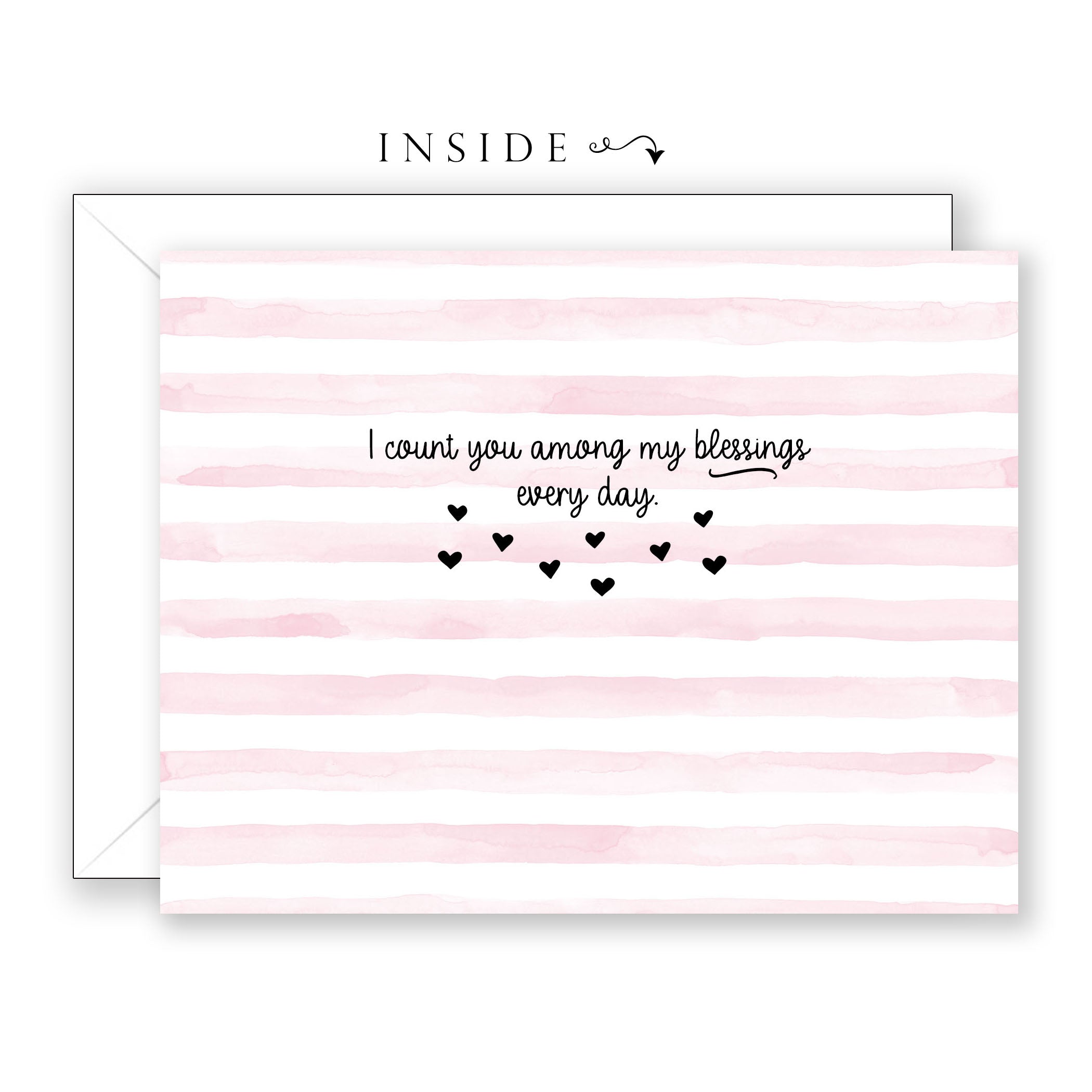 Pinkie Pair - Friendship Card