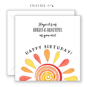Rise and Shine - Birthday Card