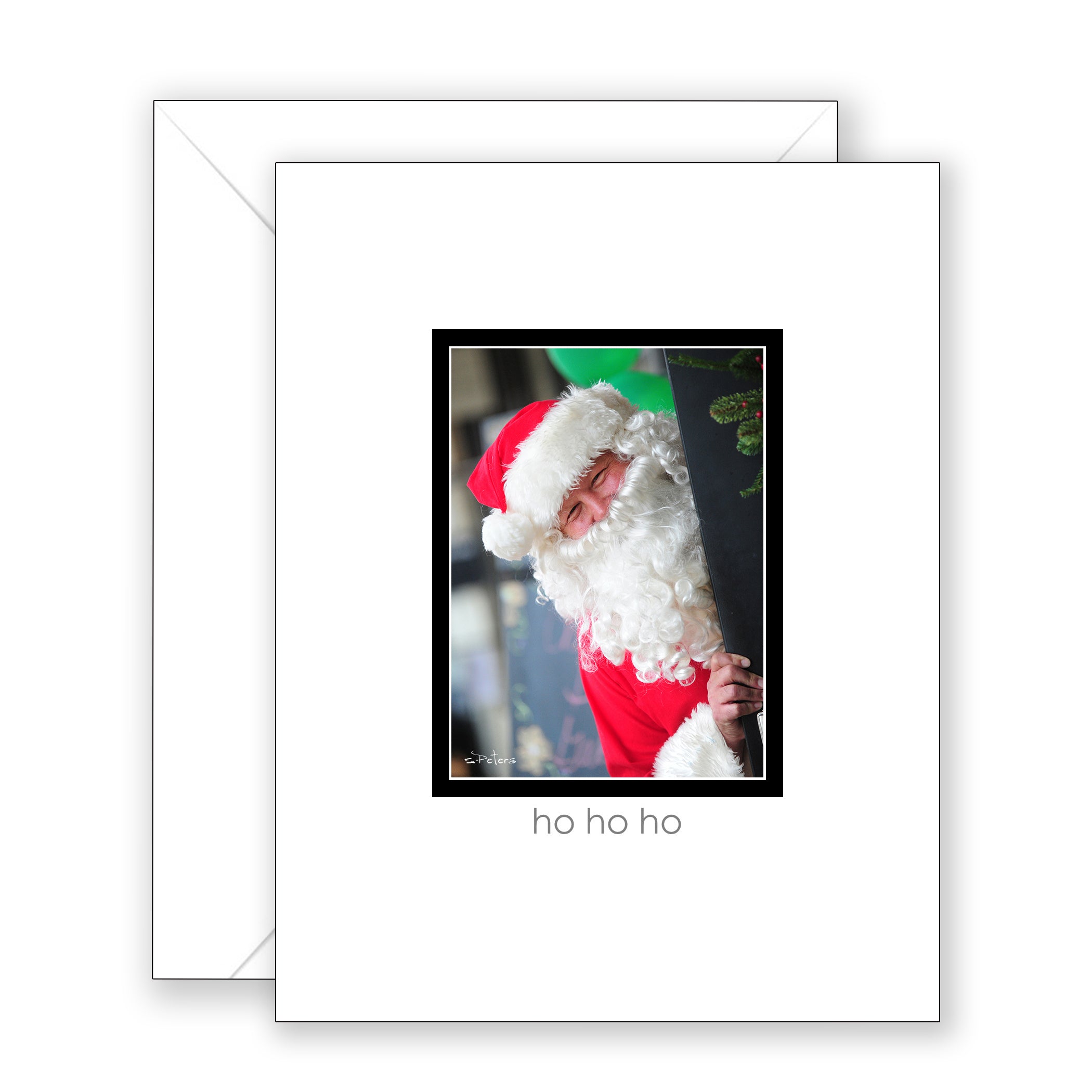 Santa Smiles - Christmas Card