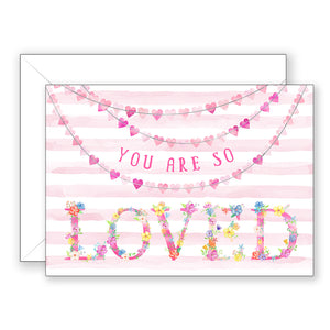 So Loved - Valentines Day Card