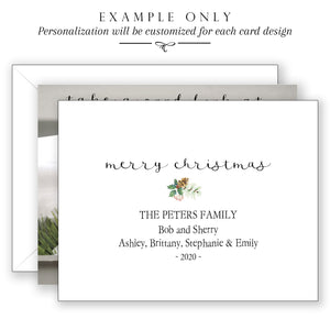 Personalization Fee for Boxed Christmas Cards