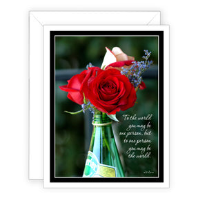 Stacy's Roses - Love and Anniversary Notecard