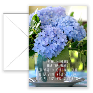 Summertime Blues - Personalized Birthday Card