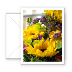 Sunflower Symphony - Blank Art Card