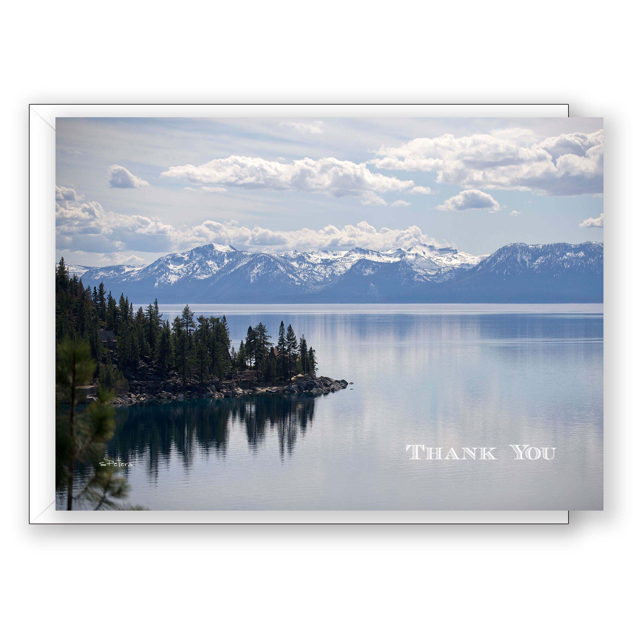 Tahoe Afternoon - Thank You Card