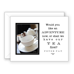 Tea First - Encouragement Card (Blank)