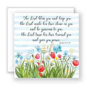 The Lord Bless You (Numbers 6:24-26) - Encouragement Card