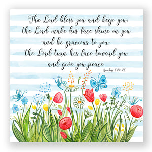 The Lord Bless You (Numbers 6:24-26) - Mini Print