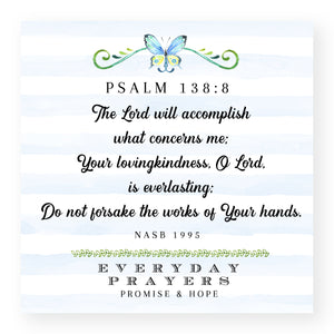 The Lord Will Accomplish (Psalm 138:8) - Mini Print