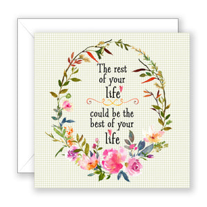 The Rest of Your Life - Encouragement Card
