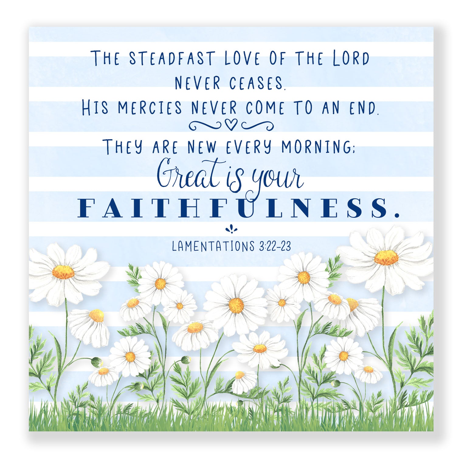 The Steadfast Love (Ephesians 3:22-23) - Mini Print