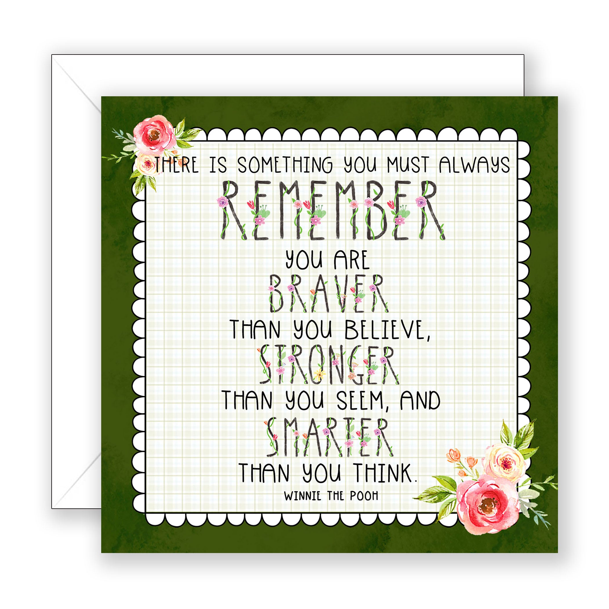 There Is Something - Encouragement Card