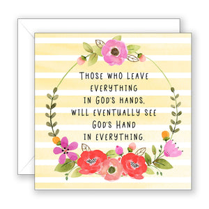 Those Who Leave Everything - Encouragement Card