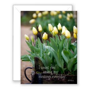 Truckloads of Tulips - Friendship Card