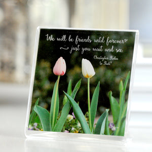 Twin Tulips - Framed Mini Print