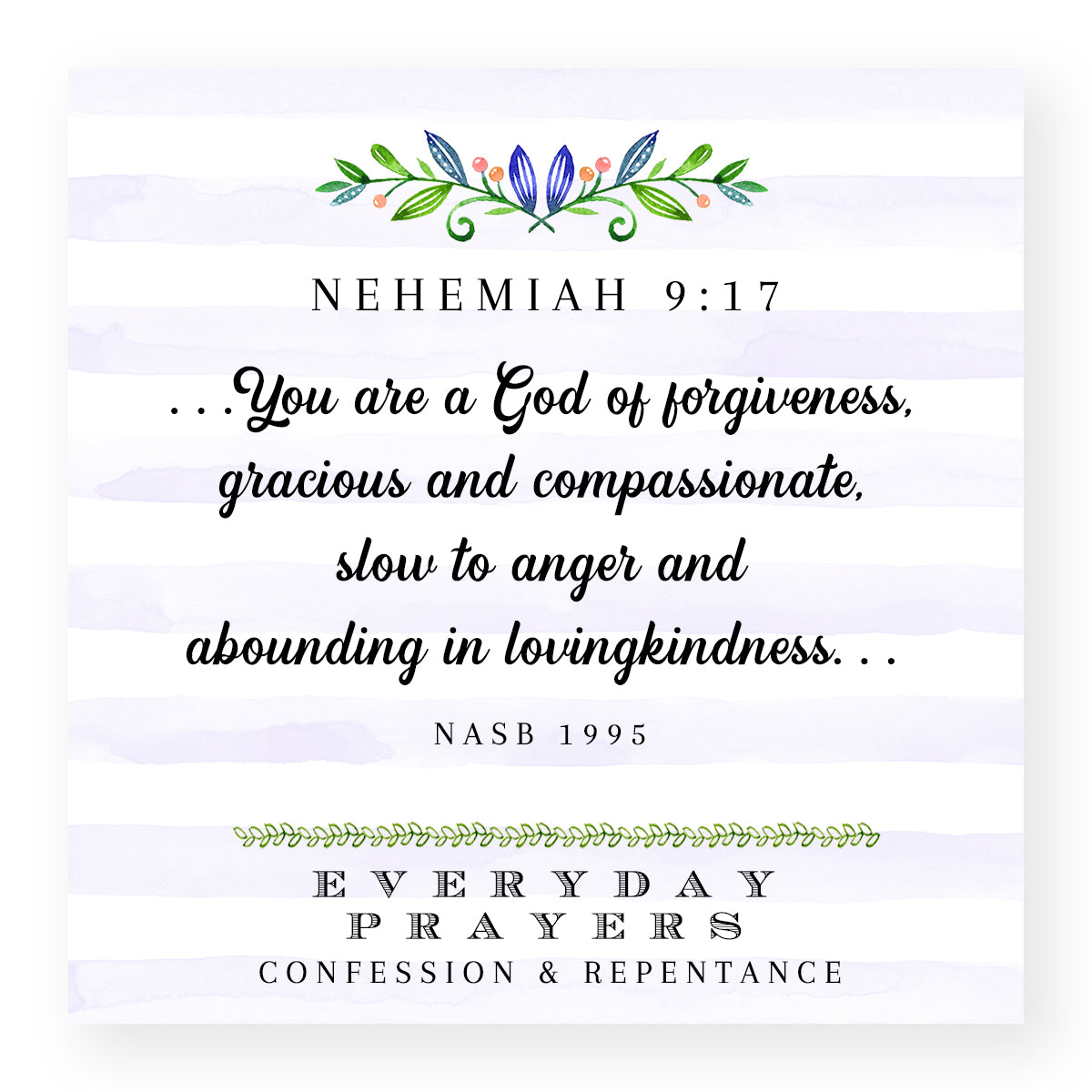 You Are A God (Nehemiah 9:17) - Mini Print
